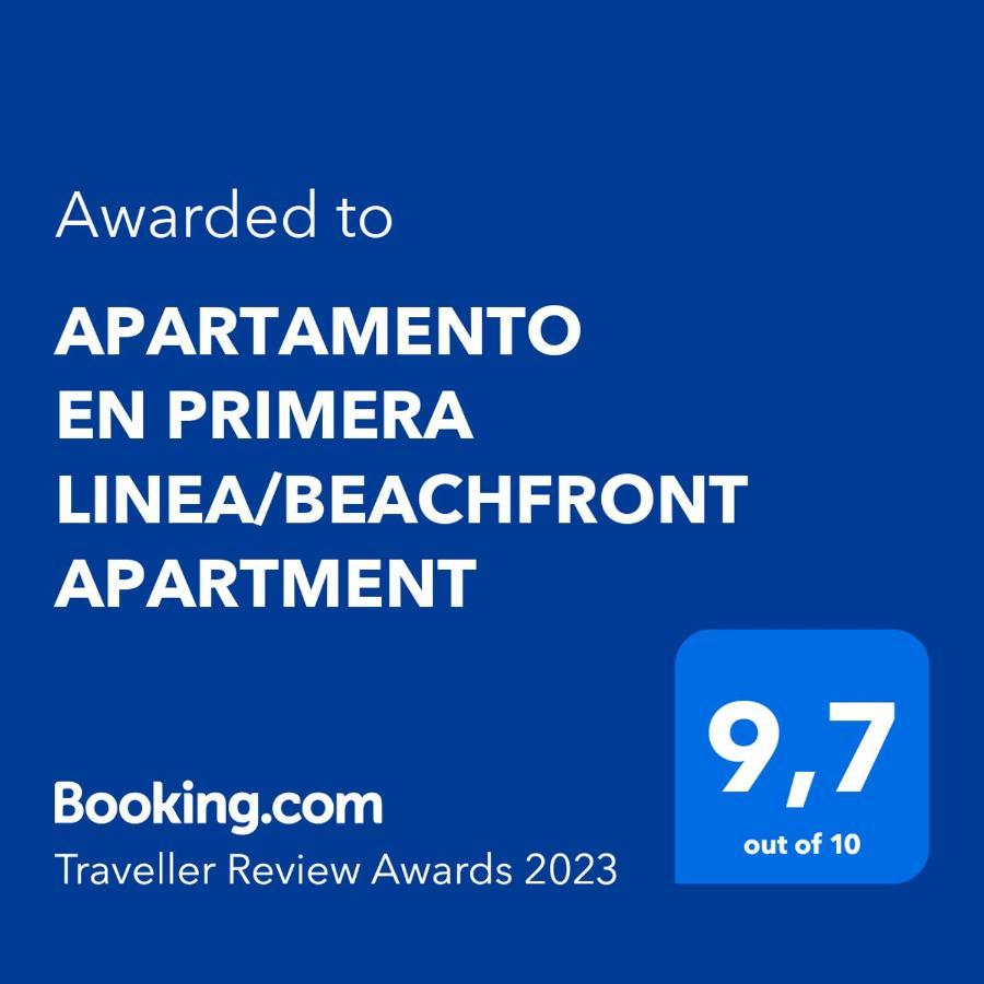 Apartamento En Primera Linea/Beachfront Apartment フエンヒロラ エクステリア 写真